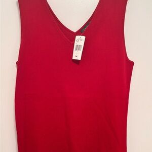 Ralph Lauren Red  Sleeveless Tank Top